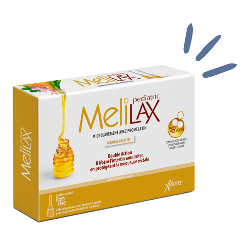 Melilax Pediatric Encoprésie méthode MOP